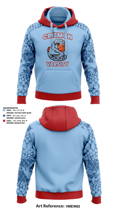 Crismon Rattlers 55873253 Hoodie - 18