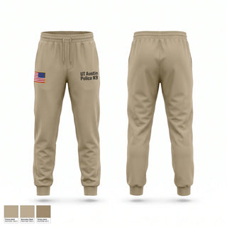 Sweatpants, UT Austin Police K9, Police, Teamtime, Team time, sublimation, custom sports apparel, team uniforms, spirit wear, spiritwear, sports uniforms, custom shirts, team store, custom team store, fundraiser sports, apparel fundraiser