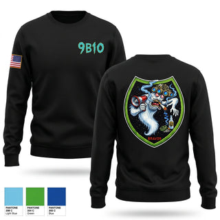 Crew Neck Sweatshirt, 9POB, Army, Teamtime, Team time, sublimation, custom sports apparel, team uniforms, spirit wear, spiritwear, sports uniforms, custom shirts, team store, custom team store, fundraiser sports, apparel fundraiser