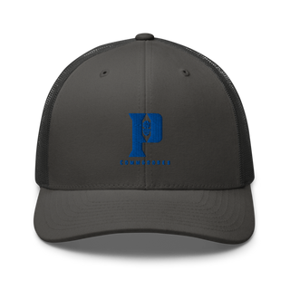 Perry High School Commodores Retro Trucker Hat | Yupoong 6606