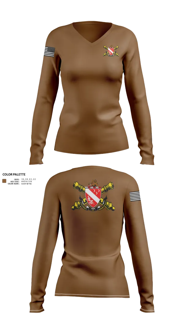 Womens Long Sleeve Vneck Shirt, 1-7 FA, , Teamtime, Team time, sublimation, custom sports apparel, team uniforms, spirit wear, spiritwear, sports uniforms, custom shirts, team store, custom team store, fundraiser sports, apparel fundraiser