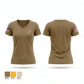 JFHQ Women's Short Sleeve V-neck Shirt - 1