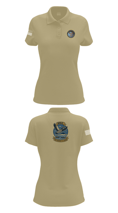 MSCLANT 20118789 Women's Short Sleeve Performance Polo  - 90
