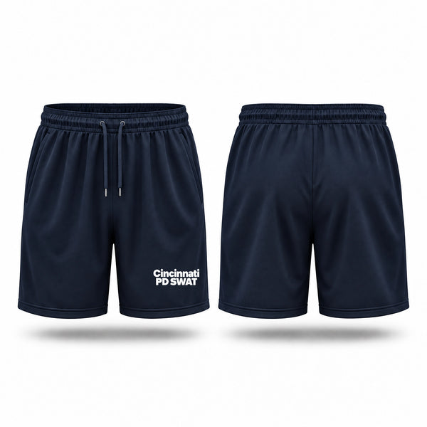 Athletic Shorts With Pockets, Cincinnati PD SWAT, Police, Teamtime, Team time, sublimation, custom sports apparel, team uniforms, spirit wear, spiritwear, sports uniforms, custom shirts, team store, custom team store, fundraiser sports, apparel fundraiser