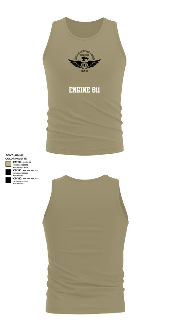 Tank Top, Engine 611, , Teamtime, Team time, sublimation, custom sports apparel, team uniforms, spirit wear, spiritwear, sports uniforms, custom shirts, team store, custom team store, fundraiser sports, apparel fundraiser
