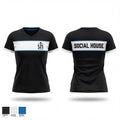 Social House 79641326 Women's Short Sleeve V-neck Shirt - 1