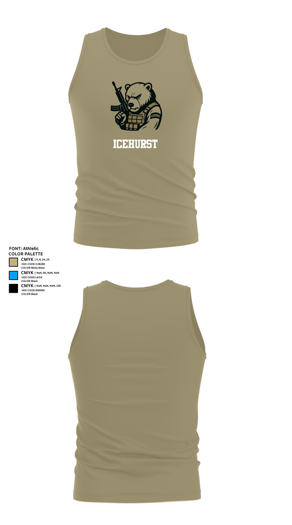 Tank Top, Icehurst, , Teamtime, Team time, sublimation, custom sports apparel, team uniforms, spirit wear, spiritwear, sports uniforms, custom shirts, team store, custom team store, fundraiser sports, apparel fundraiser