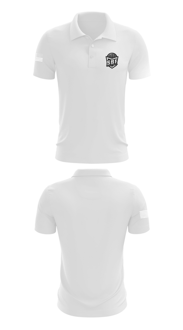 Short Sleeve Performance Polo, SBF, Men's Basketball, Teamtime, Team time, sublimation, custom sports apparel, team uniforms, spirit wear, spiritwear, sports uniforms, custom shirts, team store, custom team store, fundraiser sports, apparel fundraiser
