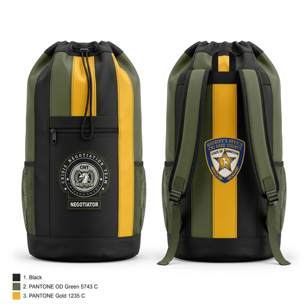 Gear Bag, Chisago County ERU, Police, Teamtime, Team time, sublimation, custom sports apparel, team uniforms, spirit wear, spiritwear, sports uniforms, custom shirts, team store, custom team store, fundraiser sports, apparel fundraiser