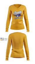 Oconto Women's Long Sleeve V-neck Shirt - 9