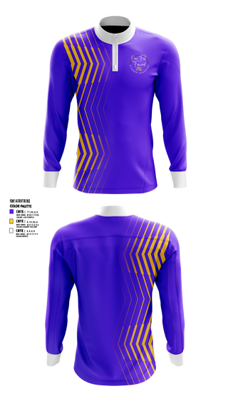 Quarter Zip Jacket, one foot forward coaching, Track & Field, Teamtime, Team time, sublimation, custom sports apparel, team uniforms, spirit wear, spiritwear, sports uniforms, custom shirts, team store, custom team store, fundraiser sports, apparel fundraiser