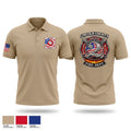 Lincoln County fire department station 2 Short Sleeve Performance Polo - 1