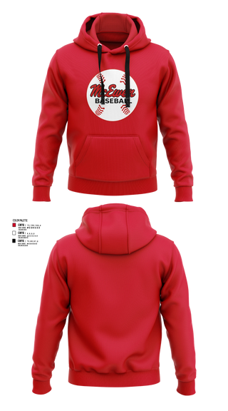 Hoodie, McEwen Baseball, Baseball, Teamtime, Team time, sublimation, custom sports apparel, team uniforms, spirit wear, spiritwear, sports uniforms, custom shirts, team store, custom team store, fundraiser sports, apparel fundraiser