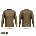 727 Military Police Detachment Long Sleeve Performance Shirt - 1