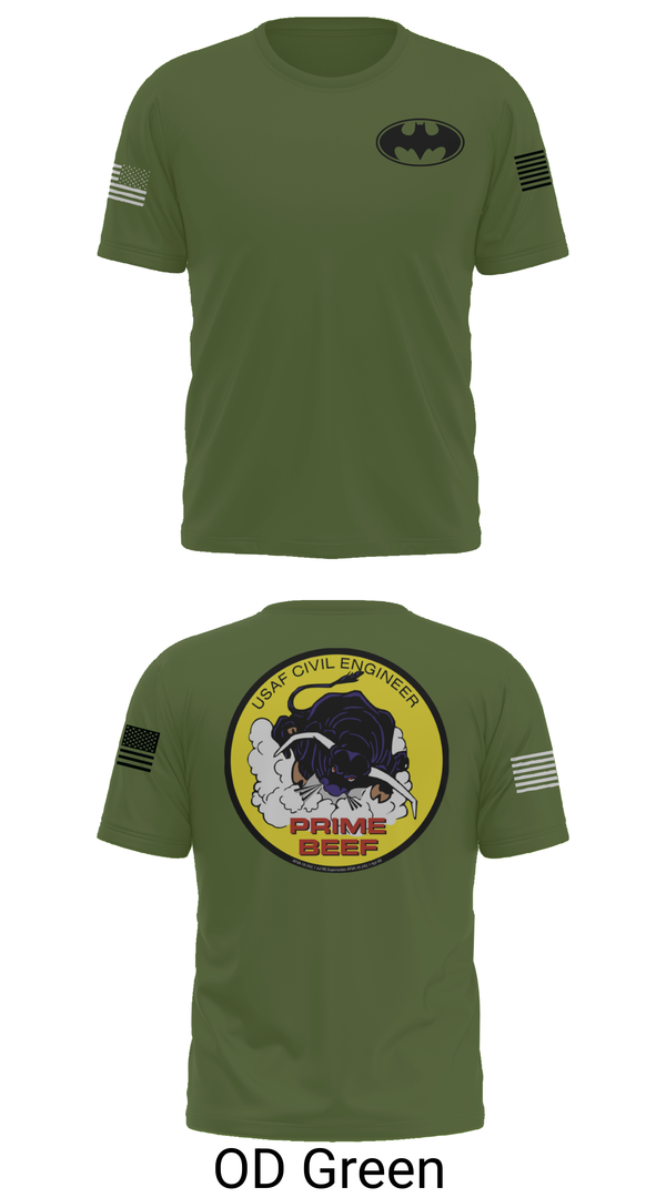 Old School Cotton Feel Shirt, 185th CES, Navy, Teamtime, Team time, sublimation, custom sports apparel, team uniforms, spirit wear, spiritwear, sports uniforms, custom shirts, team store, custom team store, fundraiser sports, apparel fundraiser