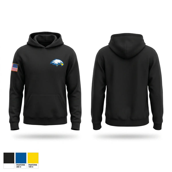 Hoodie, Ruskin Highschool MCJROTC, Marines, Teamtime, Team time, sublimation, custom sports apparel, team uniforms, spirit wear, spiritwear, sports uniforms, custom shirts, team store, custom team store, fundraiser sports, apparel fundraiser