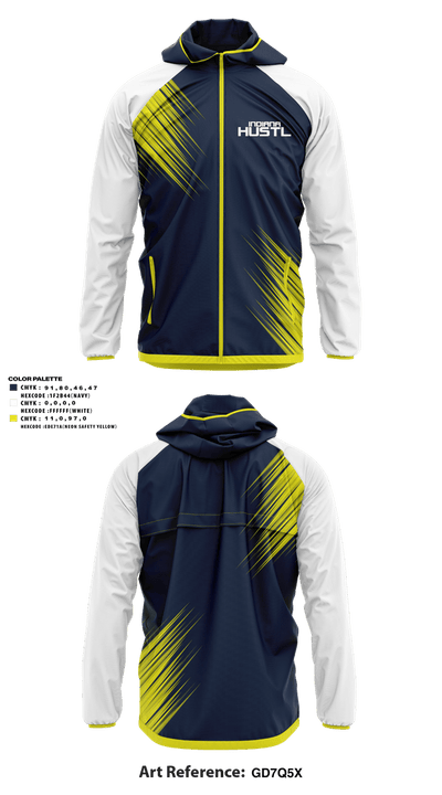 Indiana Hustl 77224638 Windbreaker - 2