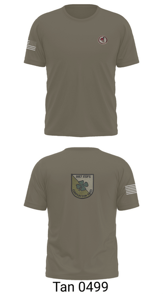 Old School Cotton Feel Shirt, 887 esfs, Air Force, Teamtime, Team time, sublimation, custom sports apparel, team uniforms, spirit wear, spiritwear, sports uniforms, custom shirts, team store, custom team store, fundraiser sports, apparel fundraiser