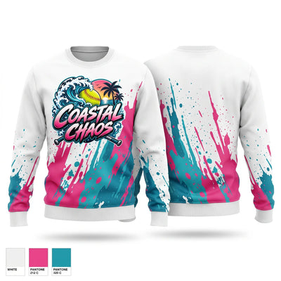 Coastal Chaos Crew Neck Sweatshirt - 2