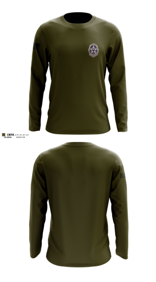 Long Sleeve Performance Shirt, Criminal Investigations, , Teamtime, Team time, sublimation, custom sports apparel, team uniforms, spirit wear, spiritwear, sports uniforms, custom shirts, team store, custom team store, fundraiser sports, apparel fundraiser