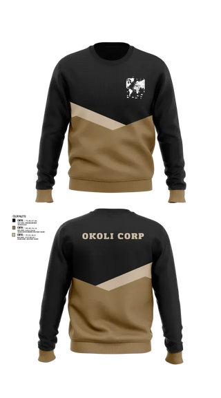 Crew Neck Sweatshirt, OKOLI CORP, , Teamtime, Team time, sublimation, custom sports apparel, team uniforms, spirit wear, spiritwear, sports uniforms, custom shirts, team store, custom team store, fundraiser sports, apparel fundraiser