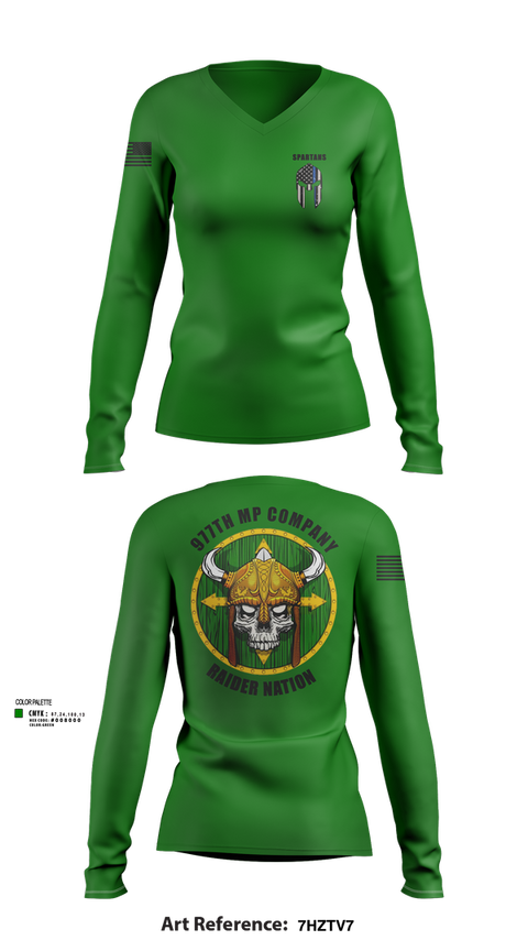 Womens Long Sleeve Vneck Shirt, Spartans, , Teamtime, Team time, sublimation, custom sports apparel, team uniforms, spirit wear, spiritwear, sports uniforms, custom shirts, team store, custom team store, fundraiser sports, apparel fundraiser