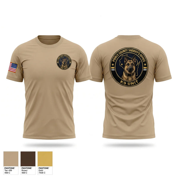 Short Sleeve Performance Shirt, Pierce County Sheriff’s Office, Police, Teamtime, Team time, sublimation, custom sports apparel, team uniforms, spirit wear, spiritwear, sports uniforms, custom shirts, team store, custom team store, fundraiser sports, apparel fundraiser