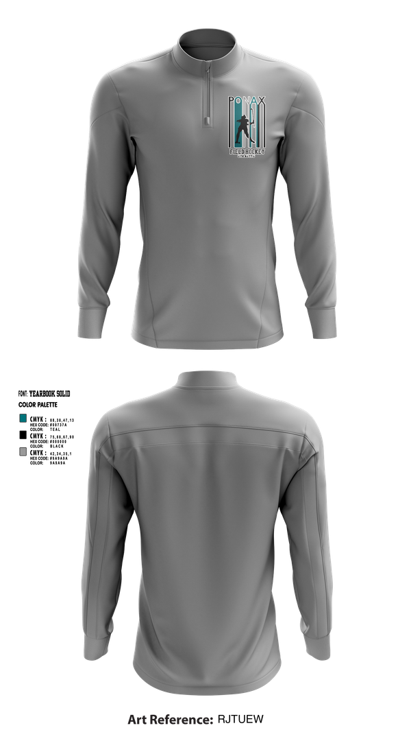 Quarter Zip Jacket, Massaponax Field Hockey, Field Hockey, Teamtime, Team time, sublimation, custom sports apparel, team uniforms, spirit wear, spiritwear, sports uniforms, custom shirts, team store, custom team store, fundraiser sports, apparel fundraiser