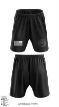 Readington Police Department Athletic Shorts With Pockets - 5