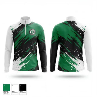 Quarter Zip Jacket, James Buchanan High School Track & Field, Track & Field, Teamtime, Team time, sublimation, custom sports apparel, team uniforms, spirit wear, spiritwear, sports uniforms, custom shirts, team store, custom team store, fundraiser sports, apparel fundraiser