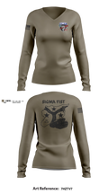 1/115th FA HHB DET 1 Women's Long Sleeve V-neck Shirt - 11