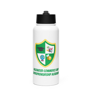 Edgewood Elementary School 60454450 Stainless Steel Water Bottle with a Straw Lid
