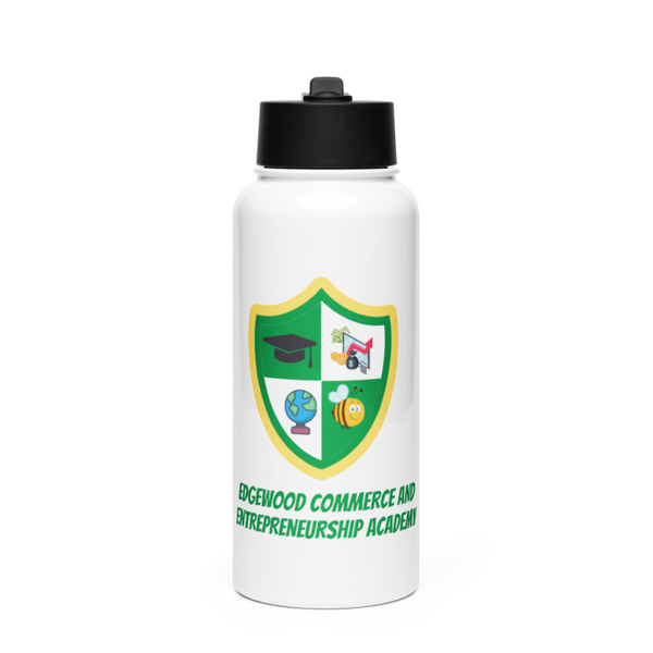 Edgewood Elementary School 60454450 Stainless Steel Water Bottle with a Straw Lid