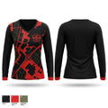 Elite Shield Combatives Women's Long Sleeve V-neck Shirt - 1