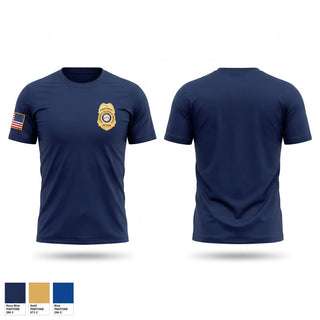 Short Sleeve Performance Shirt, Office of School Safety, Police, Teamtime, Team time, sublimation, custom sports apparel, team uniforms, spirit wear, spiritwear, sports uniforms, custom shirts, team store, custom team store, fundraiser sports, apparel fundraiser