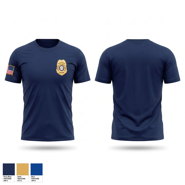 Short Sleeve Performance Shirt, Office of School Safety, Police, Teamtime, Team time, sublimation, custom sports apparel, team uniforms, spirit wear, spiritwear, sports uniforms, custom shirts, team store, custom team store, fundraiser sports, apparel fundraiser