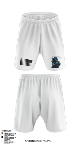 Athletic Shorts With Pockets, Battlehawks, , Teamtime, Team time, sublimation, custom sports apparel, team uniforms, spirit wear, spiritwear, sports uniforms, custom shirts, team store, custom team store, fundraiser sports, apparel fundraiser