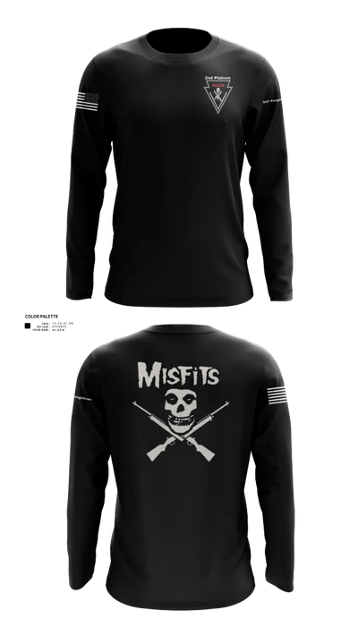 2/11 killer troop 669817 Long Sleeve Performance Shirt 22