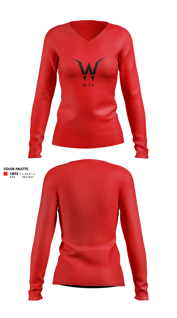 Womens Long Sleeve Vneck Shirt, , , Teamtime, Team time, sublimation, custom sports apparel, team uniforms, spirit wear, spiritwear, sports uniforms, custom shirts, team store, custom team store, fundraiser sports, apparel fundraiser