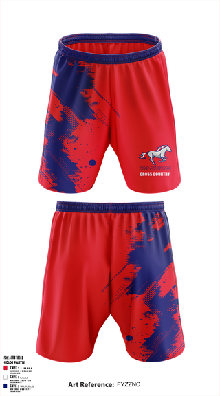 Athletic Shorts With Pockets, Plaza Park, Cross Country, Teamtime, Team time, sublimation, custom sports apparel, team uniforms, spirit wear, spiritwear, sports uniforms, custom shirts, team store, custom team store, fundraiser sports, apparel fundraiser