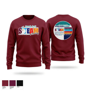 Crew Neck Sweatshirt, University Middle School Eagles, Spirit Store, Teamtime, Team time, sublimation, custom sports apparel, team uniforms, spirit wear, spiritwear, sports uniforms, custom shirts, team store, custom team store, fundraiser sports, apparel fundraiser