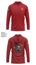Mobile unit 2 14374734 Long Sleeve Performance Shirt with hood - 22