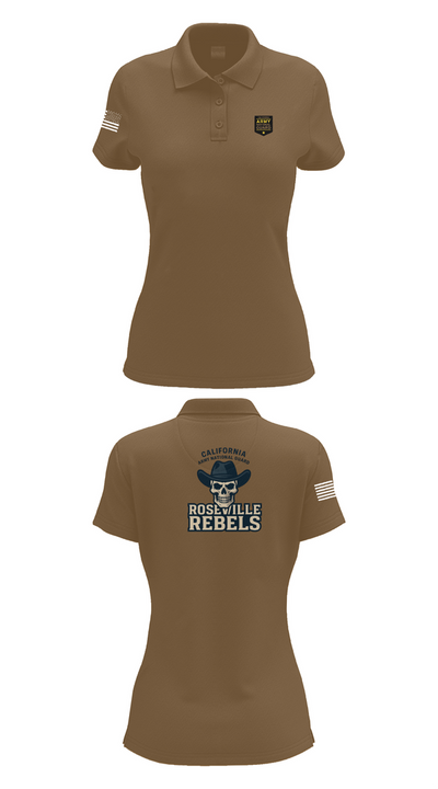 Team Roseville 67248526 Women's Short Sleeve Performance Polo  - 14
