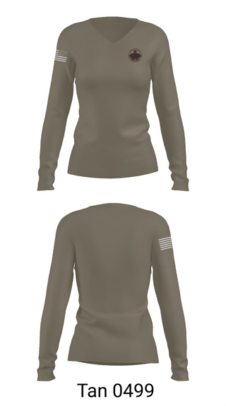 Womens Long Sleeve Vneck Shirt, 722 EOD, , Teamtime, Team time, sublimation, custom sports apparel, team uniforms, spirit wear, spiritwear, sports uniforms, custom shirts, team store, custom team store, fundraiser sports, apparel fundraiser