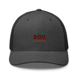 Soli Organic 51548249 Retro Trucker Hat | Yupoong 6606