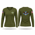 SORT 57526758 Women's Long Sleeve V-neck Shirt - 1