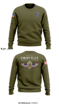 Orrville Police Department Crew Neck Sweatshirt - 11