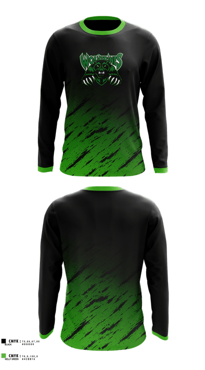 Wolverines 91326772 Long Sleeve Performance Shirt 1