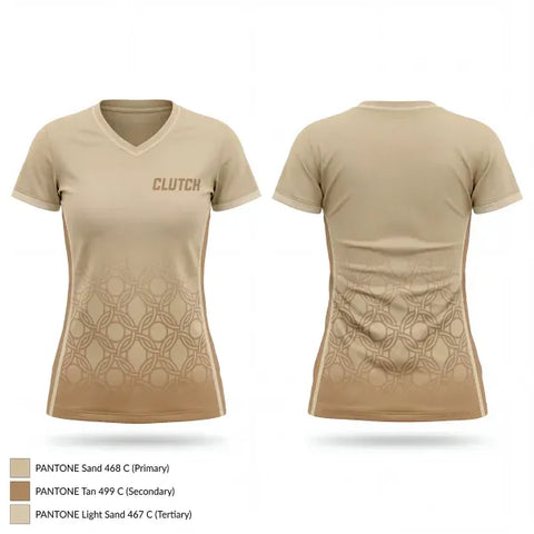 Womens Short Sleeve Vneck Shirt, CLUTCH, E-Sports, Teamtime, Team time, sublimation, custom sports apparel, team uniforms, spirit wear, spiritwear, sports uniforms, custom shirts, team store, custom team store, fundraiser sports, apparel fundraiser