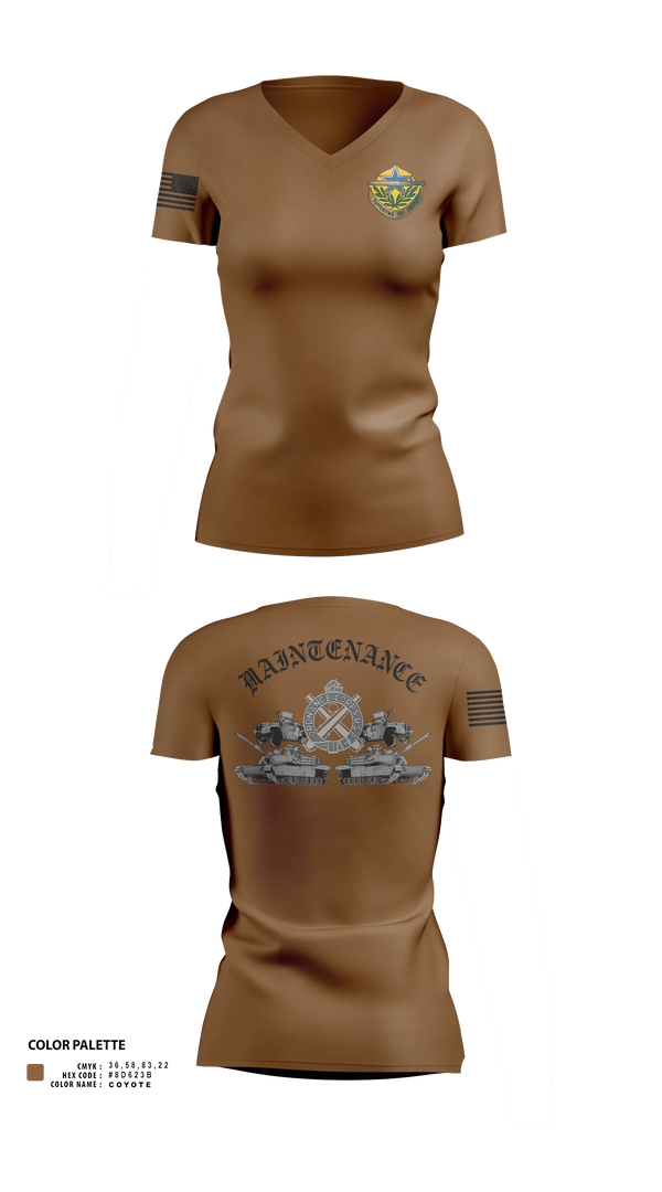 Womens Short Sleeve Vneck Shirt, 548th DSSB C co, Army, Teamtime, Team time, sublimation, custom sports apparel, team uniforms, spirit wear, spiritwear, sports uniforms, custom shirts, team store, custom team store, fundraiser sports, apparel fundraiser